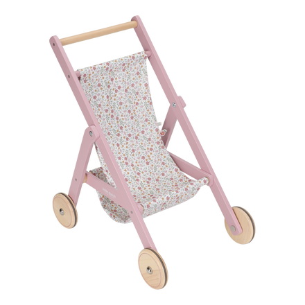 Little Dutch Houten Poppenbuggy | Roze