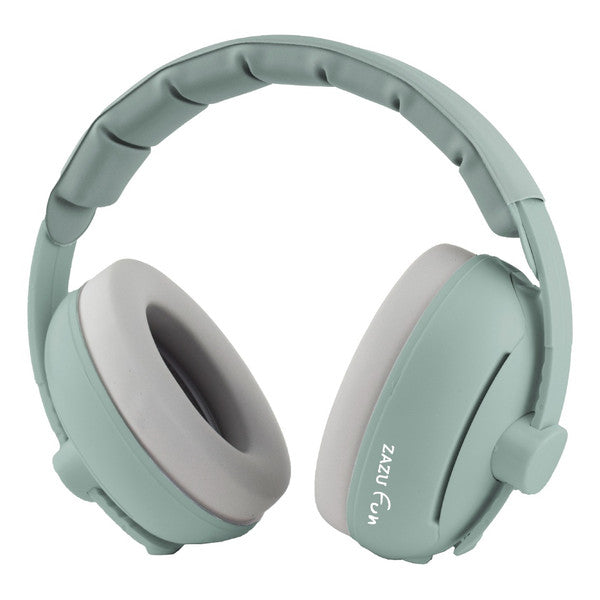 Zazu Gehoorbescherming Baby & Junior 2 in 1 | Groen