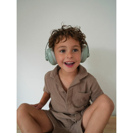 Zazu Gehoorbescherming Baby & Junior 2 in 1 | Groen