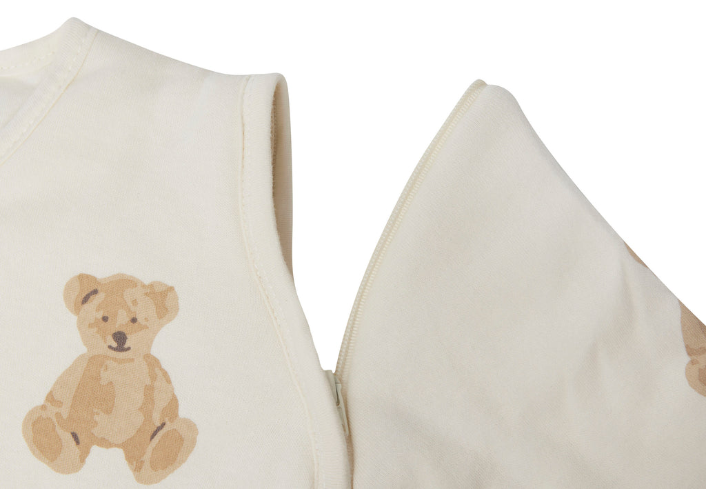 * Jollein Slaapzak Met Afritsbare Mouw 90cm | Teddy Bear