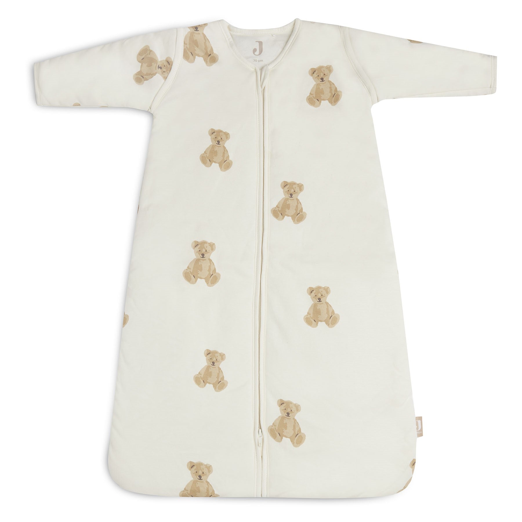* Jollein Slaapzak Met Afritsbare Mouw 90cm | Teddy Bear