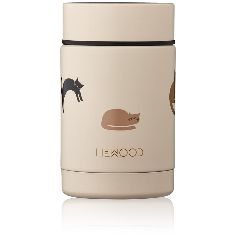Liewood Bernard Food Jar 250ml | Miauw / Apple Blossom Mix