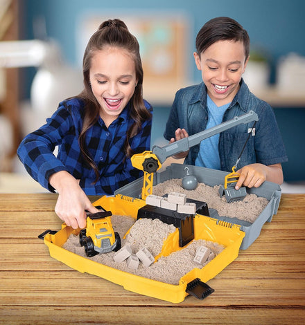 Kinetic Sand Construction Folding Sandbox | 907g