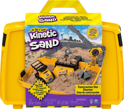Kinetic Sand - Construction Folding Sandbox 907g