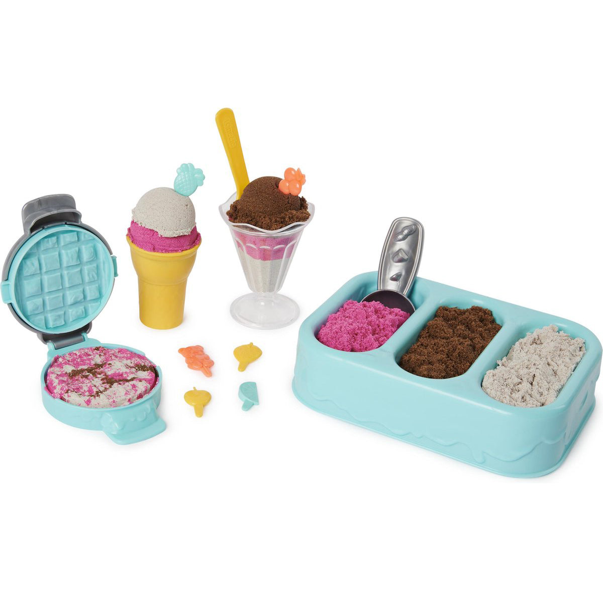 Kinetic Sand Ice Cream geurend kinetisch speelzand van 510 g bij De Gele Flamingo