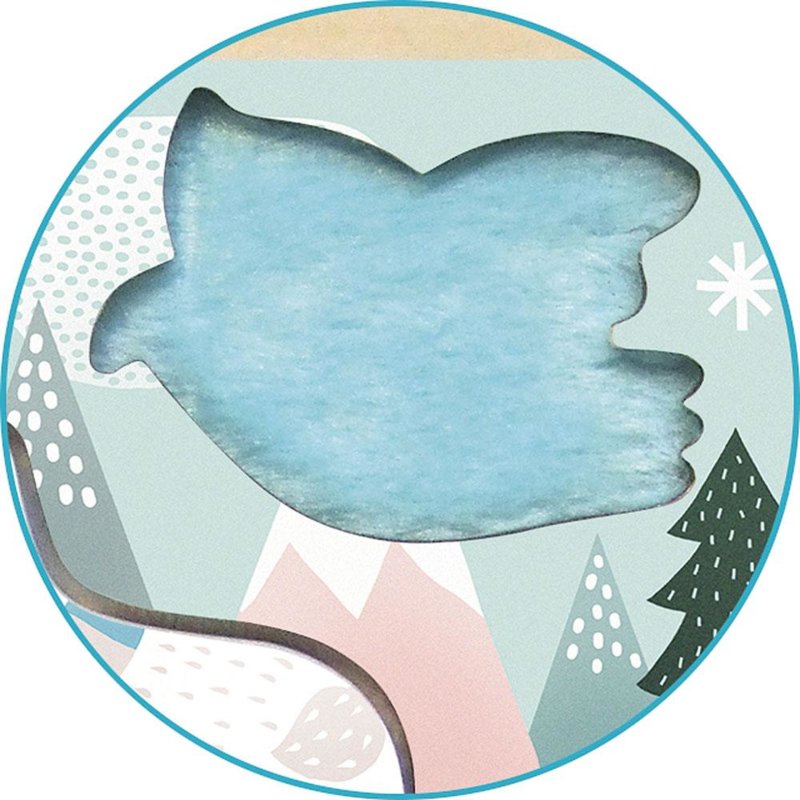 * Vilac Houten tactiele voelpuzzel Ice