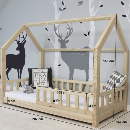 De Gele Flamingo Bedhuisje Berlin I Twijfelaar 140x200cm