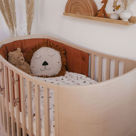 Leander Babybed Ledikant 0-3j | Whitewash 70x120cm