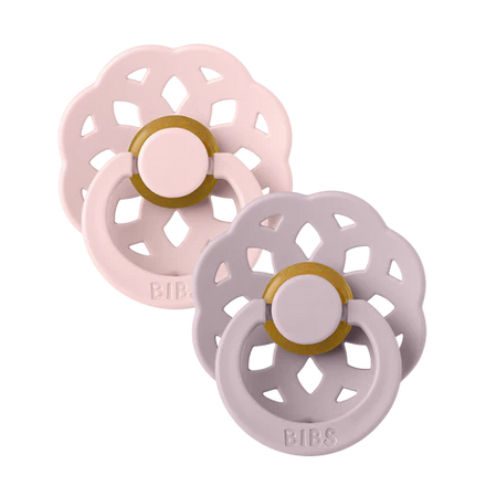 Bibs Bohème Fopspeen 6+M Maat 2 | Blossom / Dusky Lilac