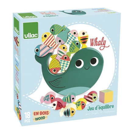 * Vilac Houten Balanceerspel - Walvis Door Ingela P.