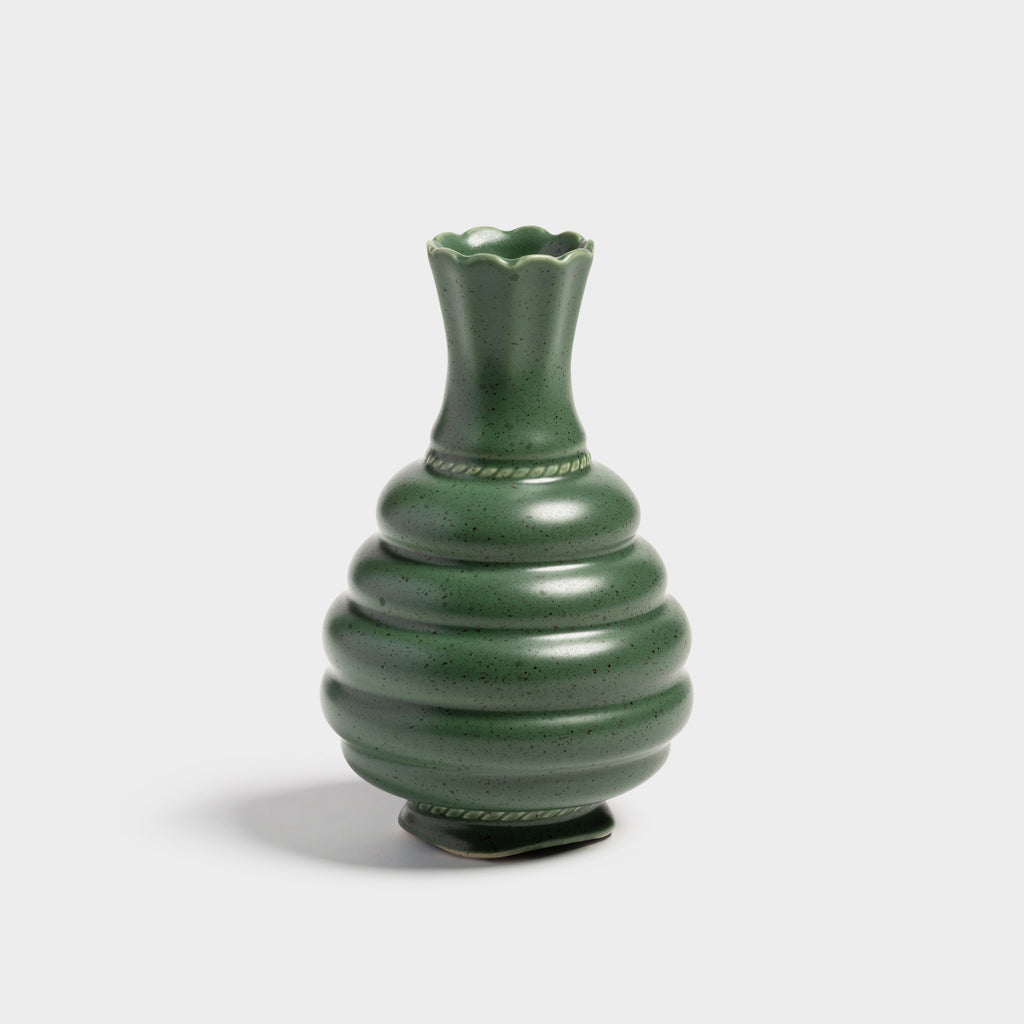 * &Klevering Vaasje 15x9,5cm | Tudor Green