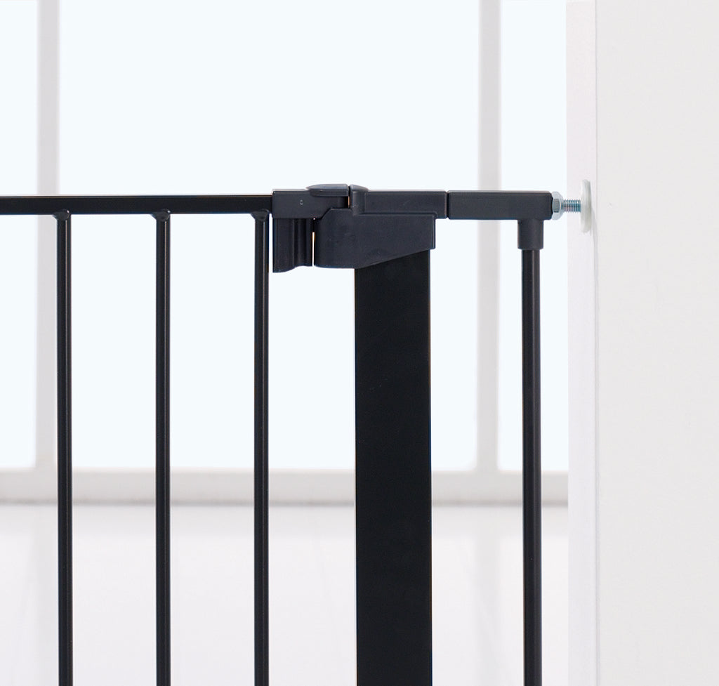 Babydan Verlengstuk Voor Deurhekje Asta Zwart | 7cm