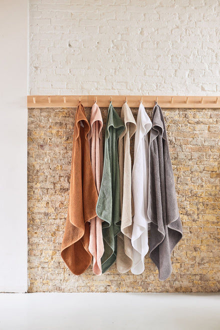 * Jollein badcape 75x75cm Badstof Ash Green