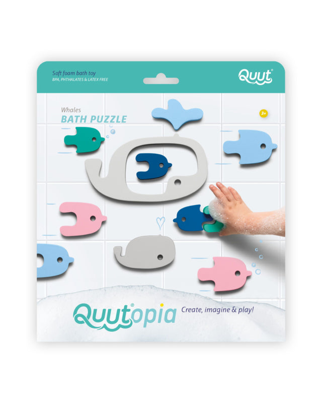 * Quutopia foam badpuzzel | Walvis