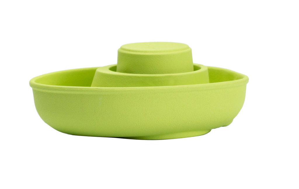 * Plantoys Badspeelgoed Rubber Boat | Pastel Green