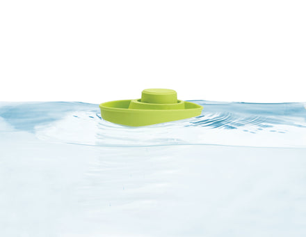 * Plantoys Badspeelgoed Rubber Boat | Pastel Green