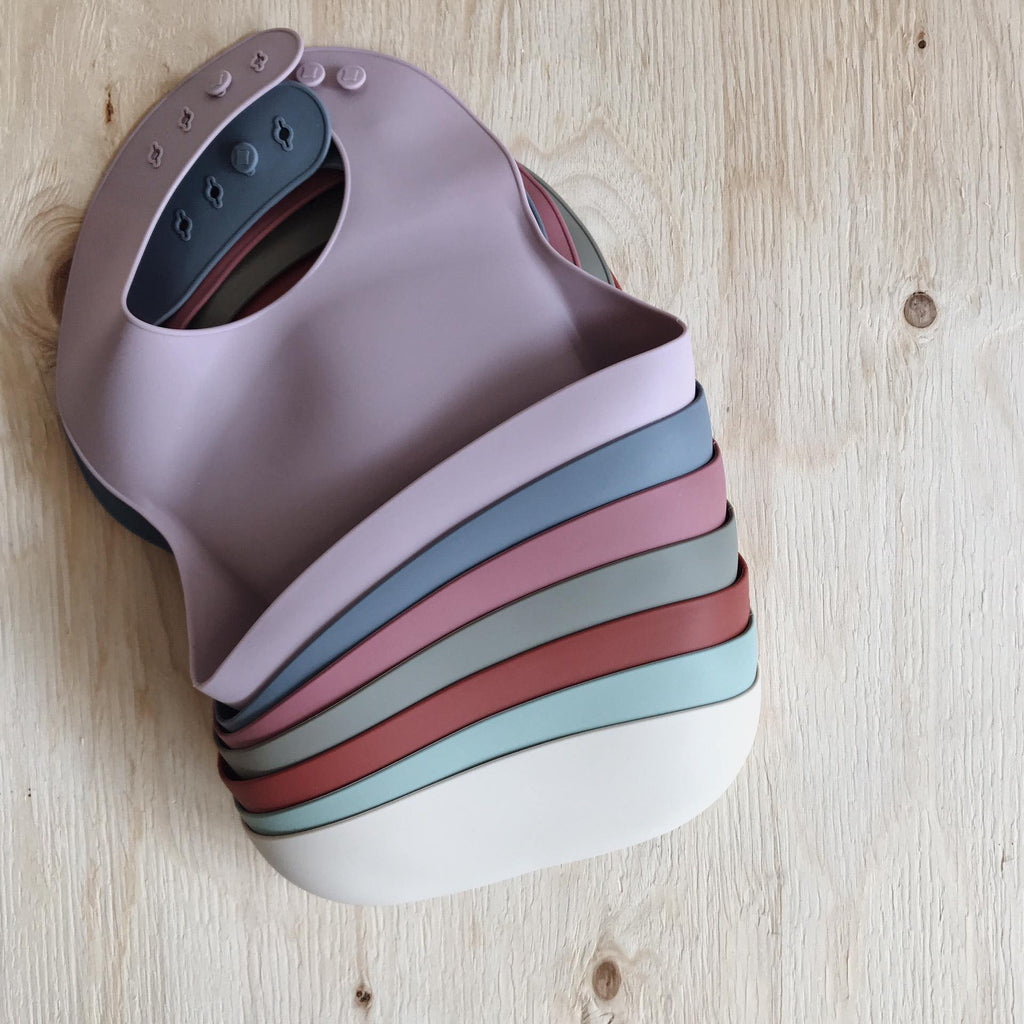 Mushie Bibs Siliconen Slab - Shifting Sand