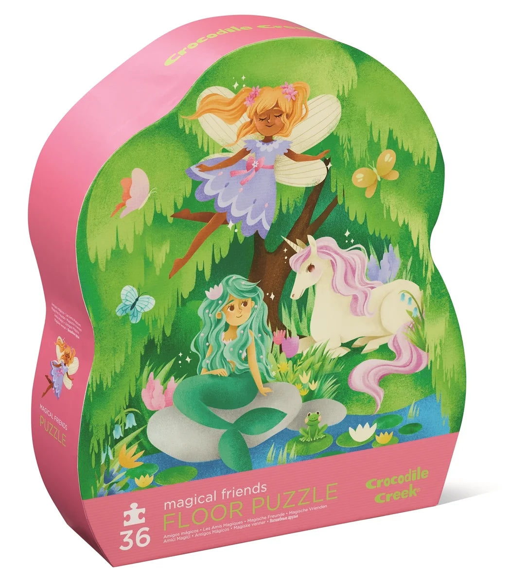 Crocodile Creek Puzzel 36ST | Magische Vrienden