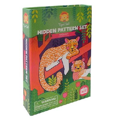 Tiger Tribe meeneem Hidden Pattern Set | Animals