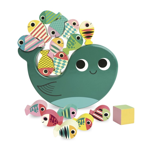 * Vilac Houten Balanceerspel - Walvis Door Ingela P.