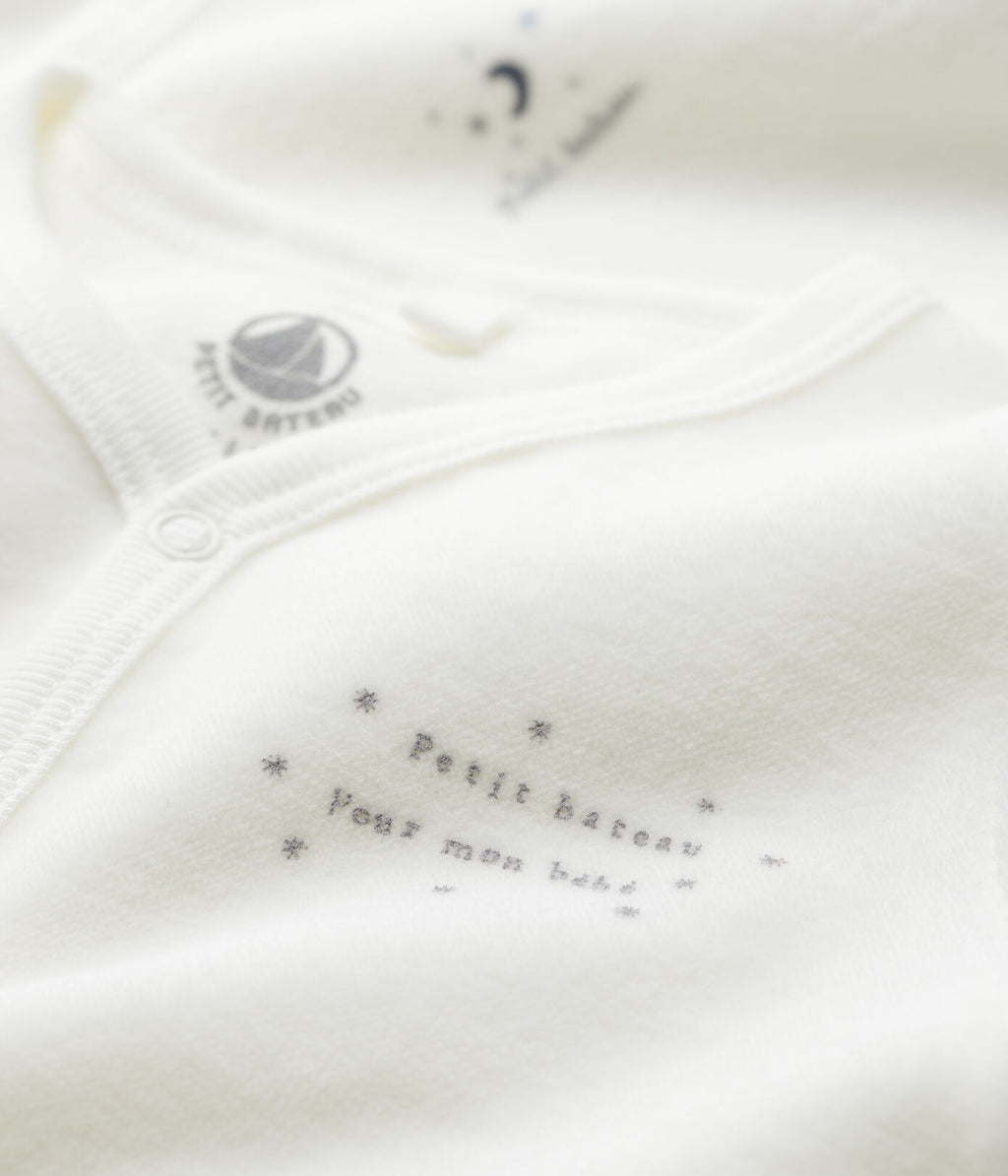 * Petit Bateau Baby Pyjama Set 2 Katoen | Offwhite