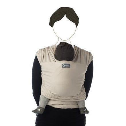 Babylonia draagdoek Tricot Slen Organic White pepper