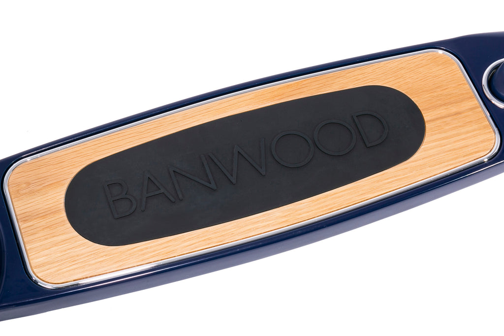 Banwood Scooter Met Fietsmand | Navy