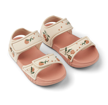 * Liewood Blumer Sandalen | Peach Sea Shell Mix