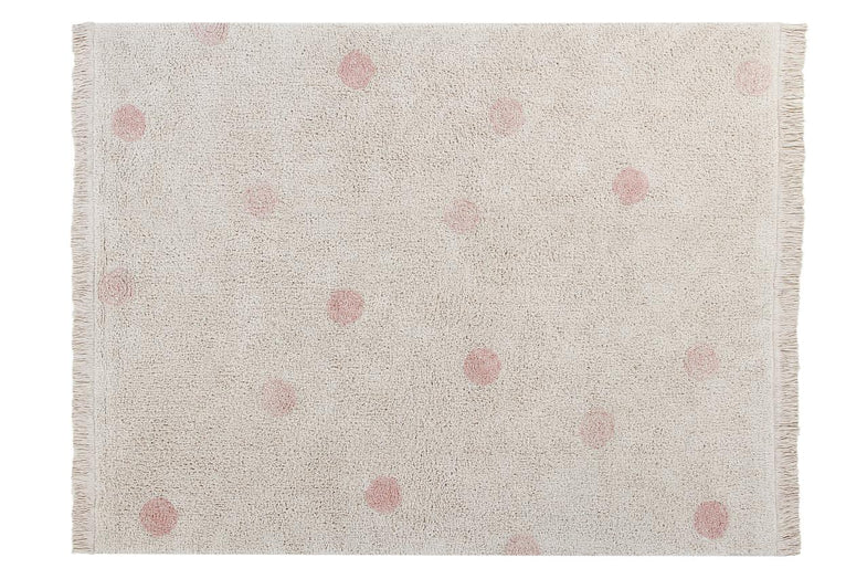 Lorena Canals machinewasbaar tapijt 120x160cm Hippy Dots Vintage Nude