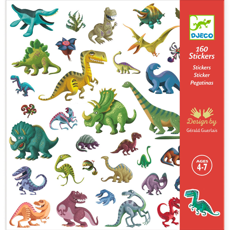Djeco Set 160 Stickers | Dino's*