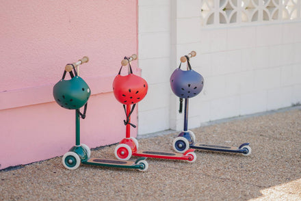 Banwood Scooter Met Fietsmand | Navy