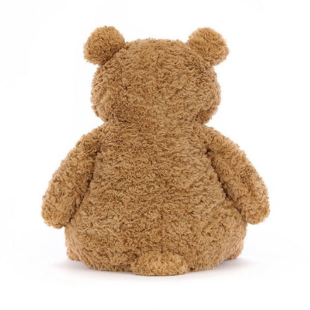 Jellycat Bartholomew Bear knuffelbeer bruin, achterkant