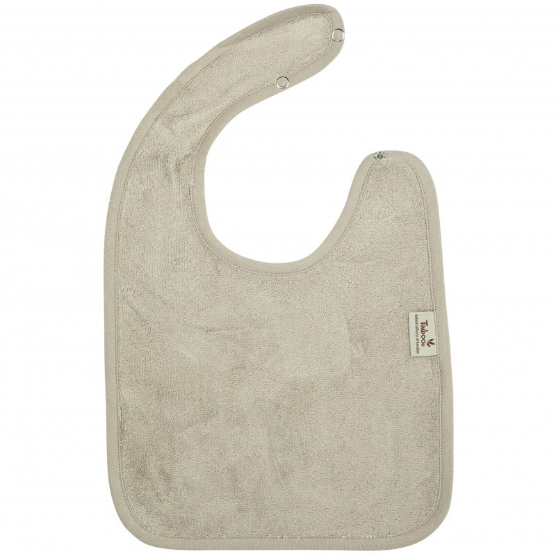 Timboo XXL slab bamboe Feather Grey plat liggend, vooraanzicht