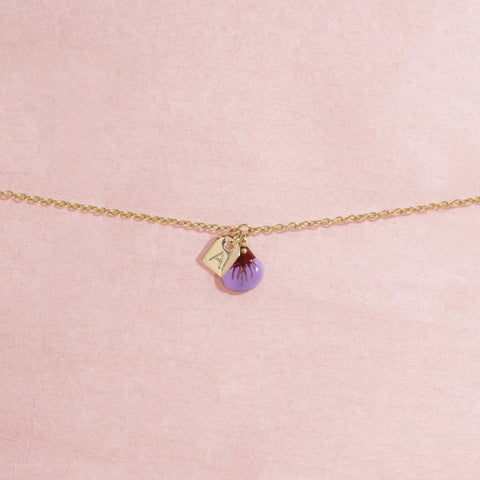 Galore Gepersonaliseerde Armband Part Of Me | Gold & Violet Baby