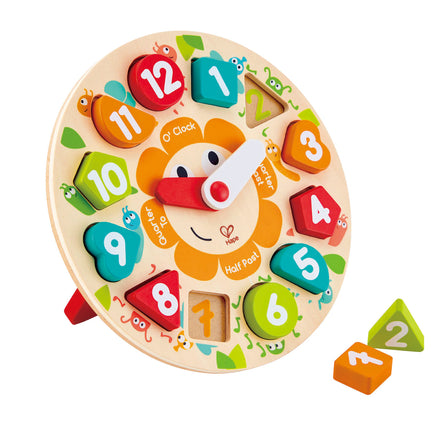 Hape Houten Puzzel | Klok
