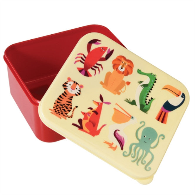 Lunch box - Zoo - DE GELE FLAMINGO - Kids concept store 