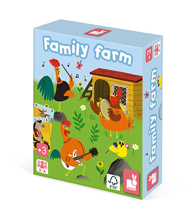 Janod Kwartetspel | Family Farm*