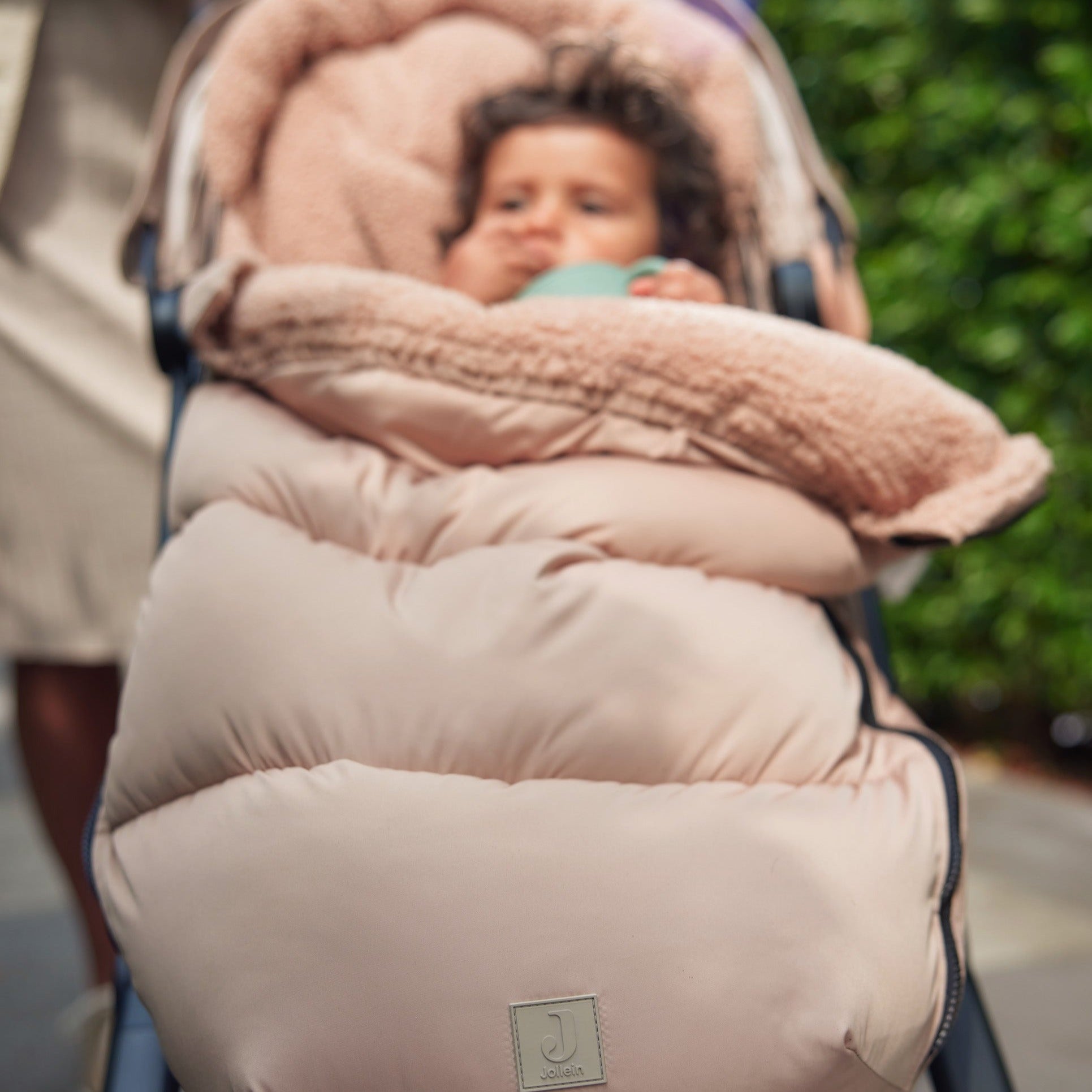 Jollein Universele Voetenzak Buggy/ Wandelwagen | Biscuit