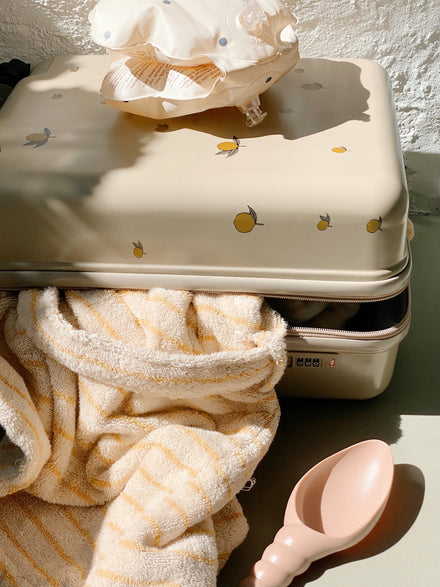 Konges Sløjd Travel Suitcase | Lemon