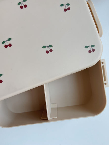 Konges Sløjd Lunch Box Met Vakjes | Cherry Blush