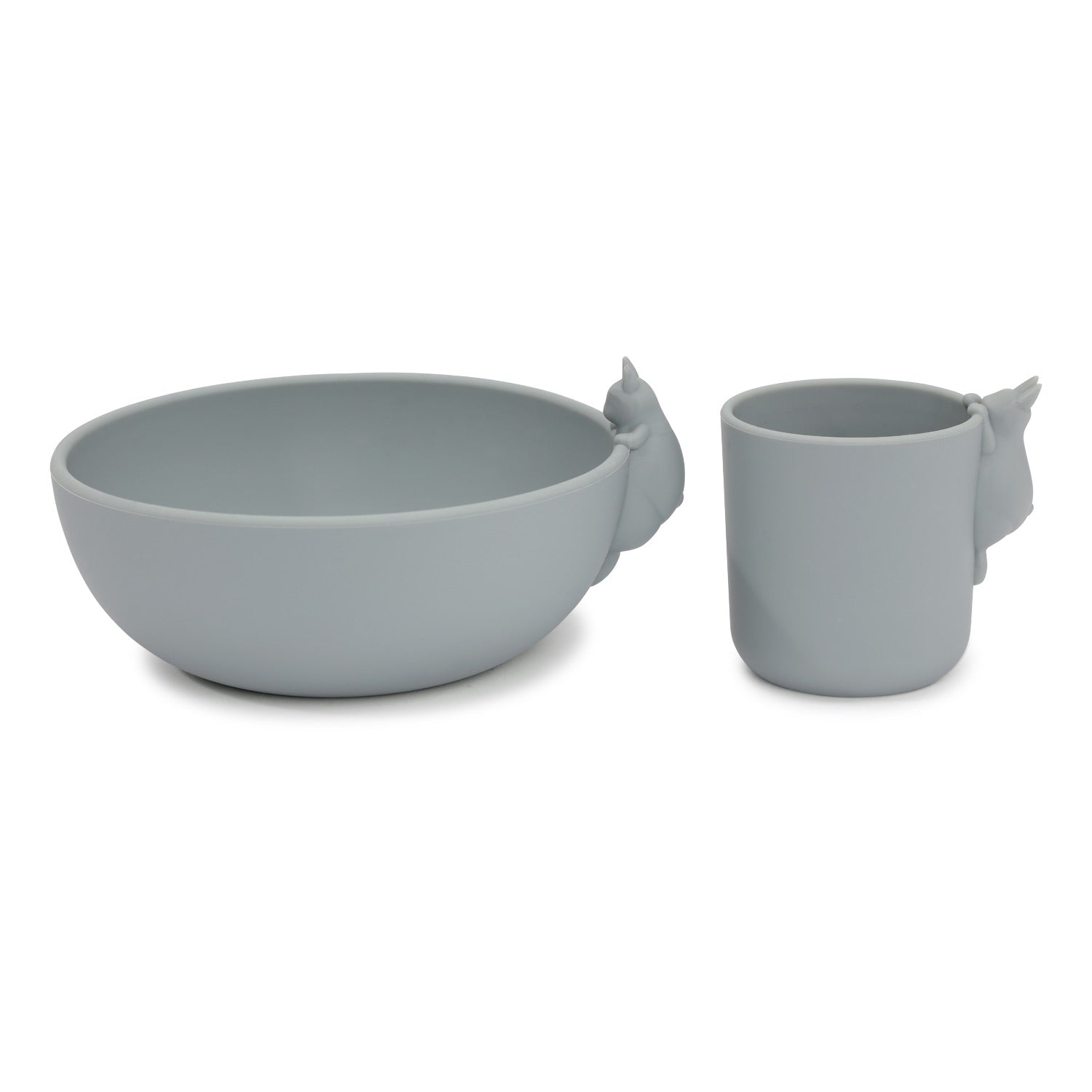* Konges Sløjd Bunny Bowl & Cup Set | Quarry Blue