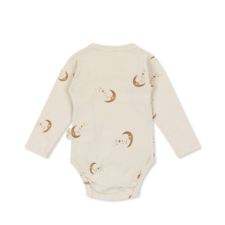 * Konges Sløjd Classic Longsleeve Newborn Body GOTS | Moon