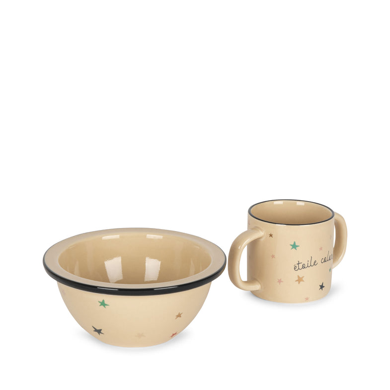 Konges Sløjd Ceramic Bowl & Cup Set | Etoile Coloree*