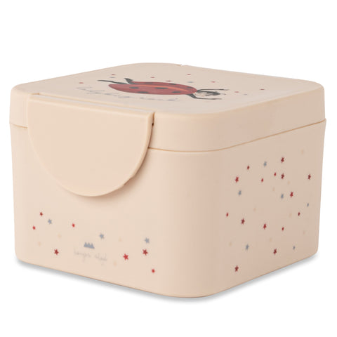 Konges Sløjd Lunch Box Small Met Vakjes | Ladybug