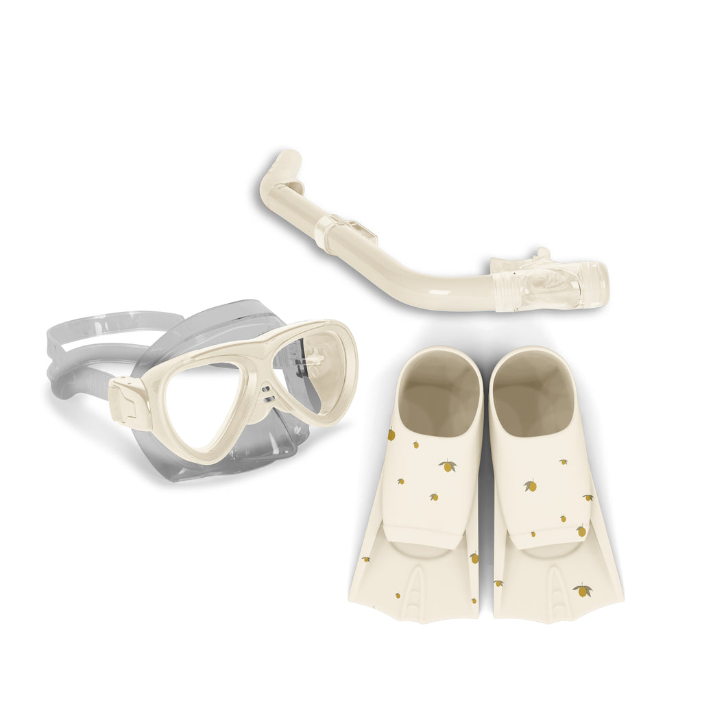 * Konges Sløjd Mello Snorkel Set | Lemon