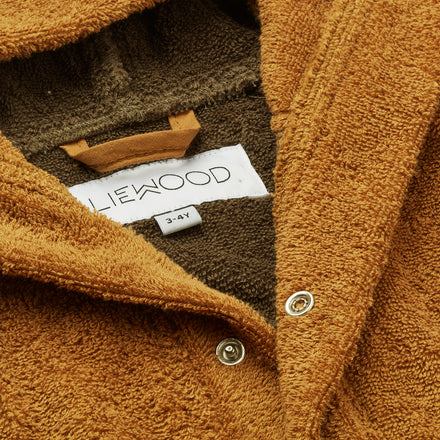 * Liewood Lily Bathrobe | Superhero Golden Caramel
