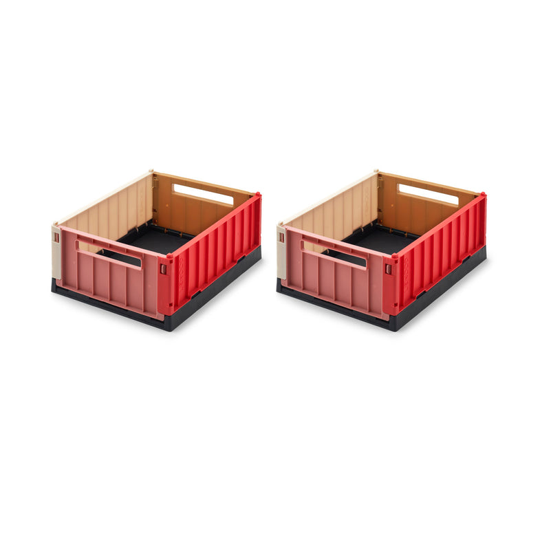 Liewood Weston Storage Box 2 Pack Small | Multi Mix