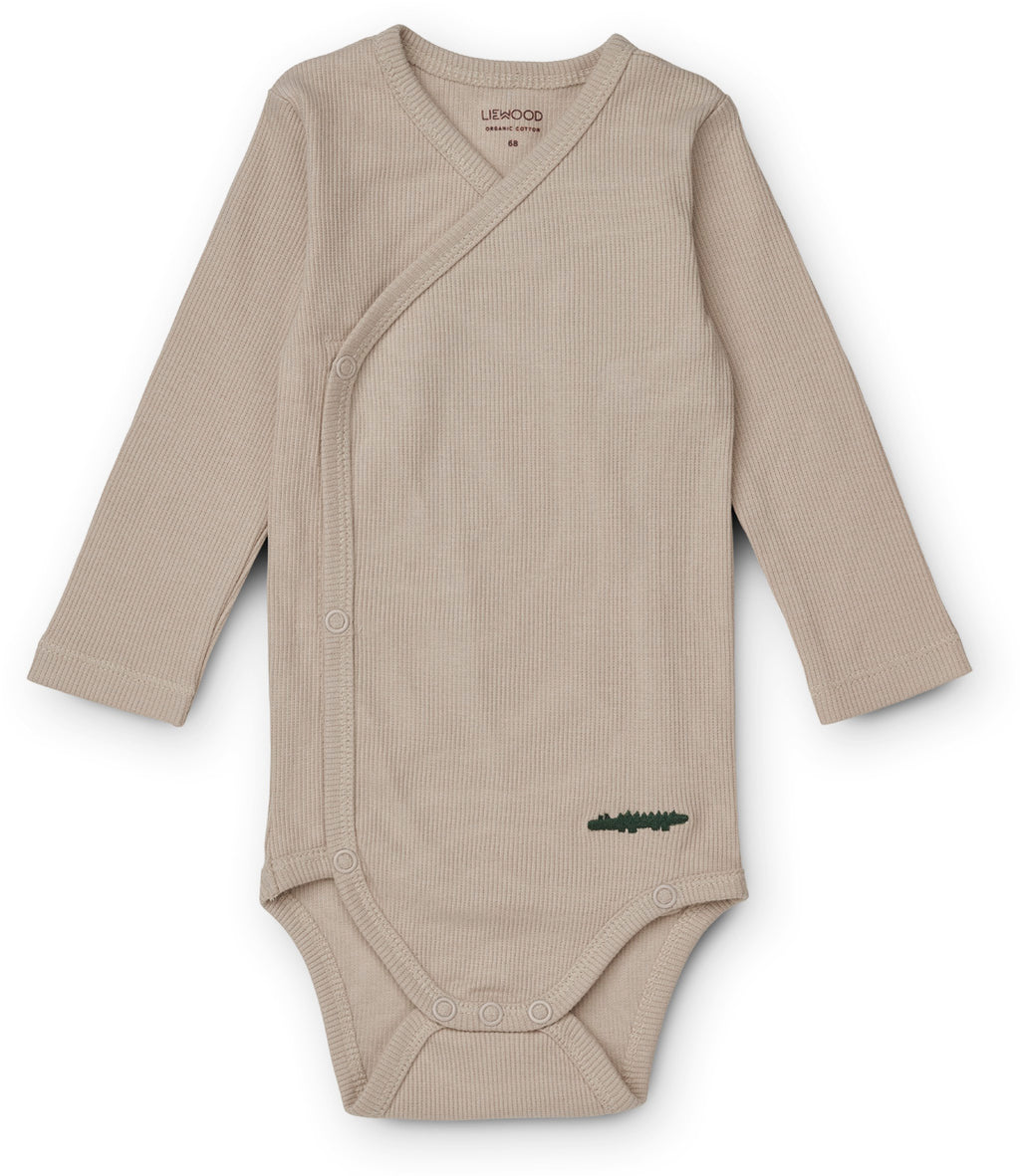 *  Liewood Hali Body Longsleeve 2-pack | Safari Sandy Mix