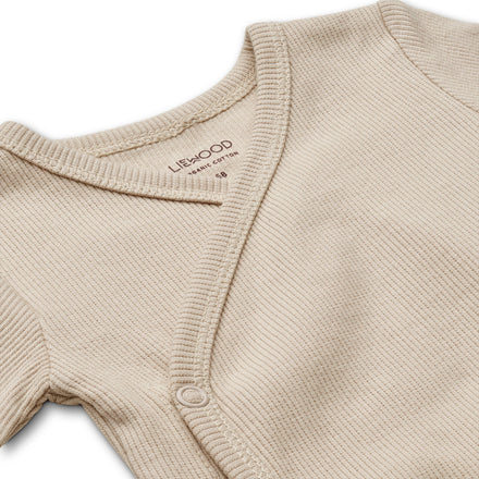 *  Liewood Hali Body Longsleeve 2-pack | Safari Sandy Mix