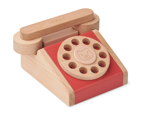 Liewood Selma Classic Phone | Apple Red / Pale Tuscany Rose